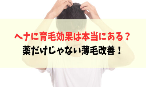 ヘナに育毛効果はある？週1ケアで髪が増えた実例と正しい改善方法を解説